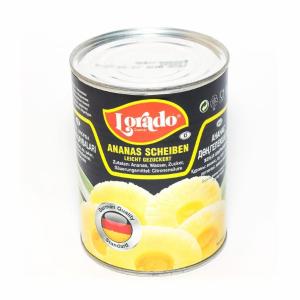 Ananaslar Lorado bo'lakli 850ml