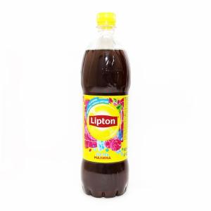 Холодный чёрный чай Lipton Ice tea малина 0,5л