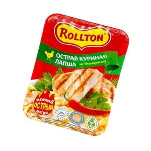 Lapsha Rollton tovuqli achchiq 90g