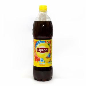 Холодный чёрный чай Lipton Ice tea персик 1л