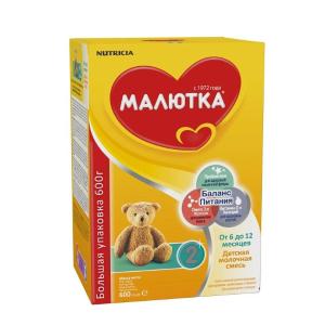 Смесь Малютка 2 с 6м 600г