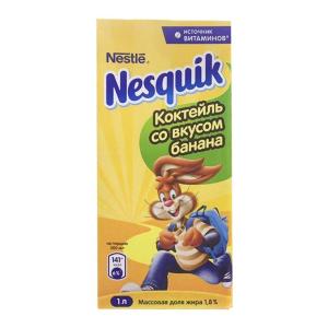 Коктейль Nesquik со вкусом банана 1л