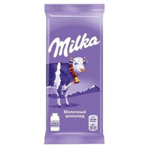 Шоколад Milka молочный 90г