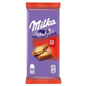 Шоколад Milka c печеньем LU 87г