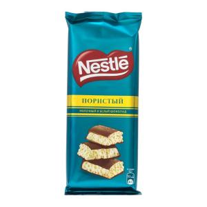 Шоколад Nestle пористый белый 82г