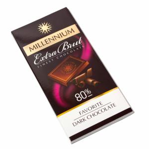 Шоколад Мillennium Extra Brut 80% 100г