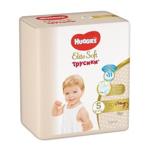 Trusiklar Huggies Elite Soft 5 (12-17kg) 19dona