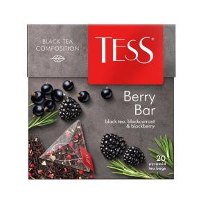Чай Tess Berry bar черный 1,8гр*20шт