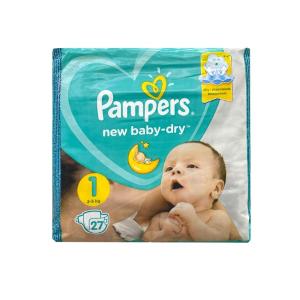 Подгузники Pampers new baby-dry 1 (2-5кг) 27шт