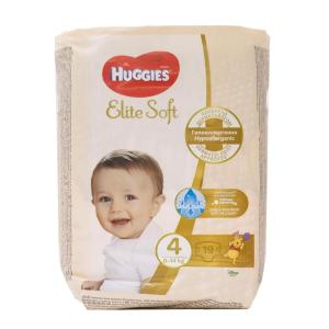 Tagliklar Huggies Elite Soft 4 (8-14 kg) 19dona