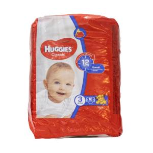 Tagliklar Huggies Classic №3 (4-9кг) 16dona