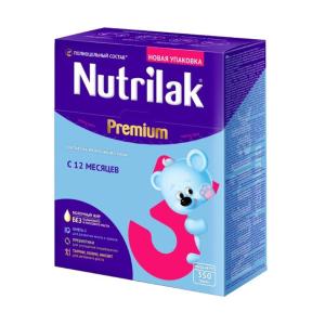 Смесь Nutrilak Premium 3 c 12м 350г