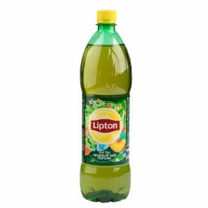 Холодный зеленый чай Lipton персик 1л