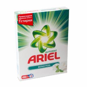 Стиральный порошок Ariel автомат белая роза 450г