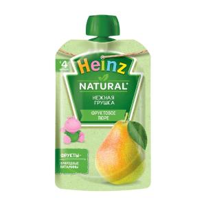 Пюре Heinz Нежная грушка с 4м 100г