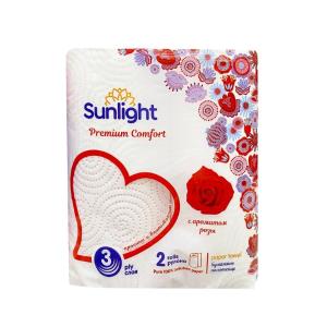 Qog'ozli sochiqlar Sunlight atirgul iffori 3q 2dona