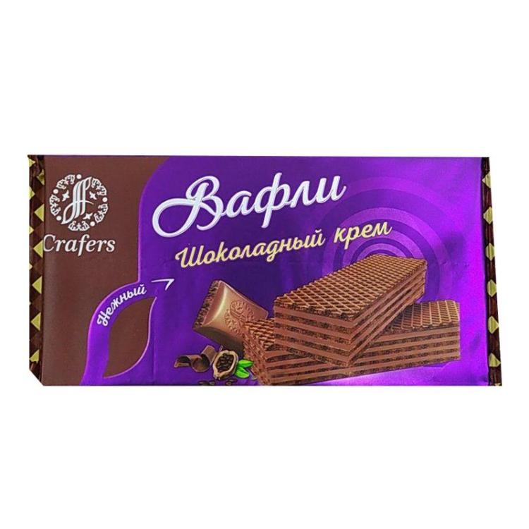Вафли с шоколадным кремом