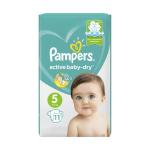 Подгузники Pampers active baby-dry 5 (11-16кг) 11шт