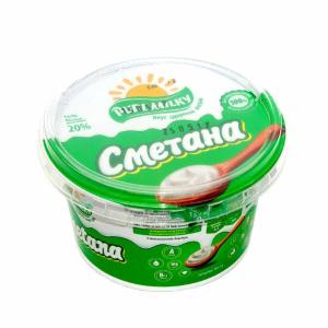 Smetana Pure Milky 20% 180g
