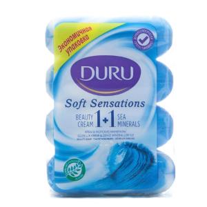 Sovun Duru 1+1 Sensations dengiz minerals 4x90g