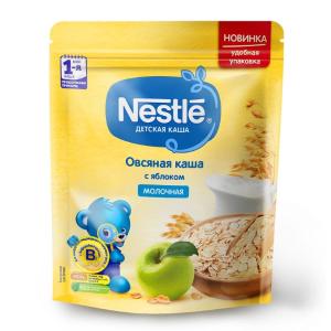 Bo'tqa Nestle sutli suli yormasi olma bilan 5oy 220g