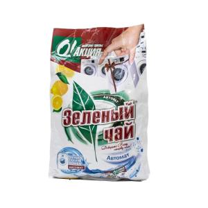 Стиральный порошок Зелёный чай автомат лимон 1,5кг