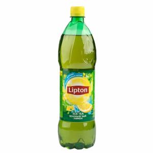 Холодный зеленый чай Lipton Ice tea лимон 1л