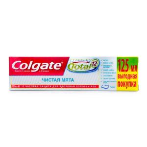 Зубная паста Colgate Total 12 Чистая мята125мл