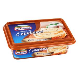 Eritilgan pishloq Hochland qo'ziqorinli 200g