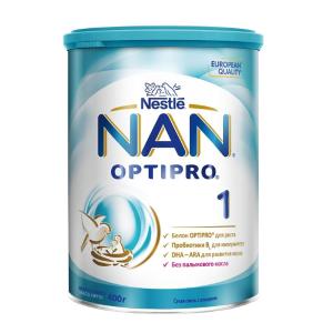 Смесь NAN Optipro 1 с рождения 400г