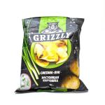 Чипсы Grizzly Сметана Лук 60г