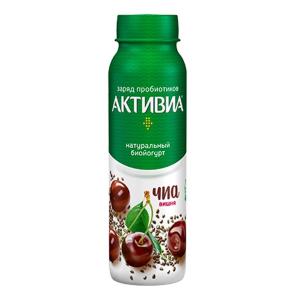 Йогурт пит. Активиа Вишня-Чиа 270г