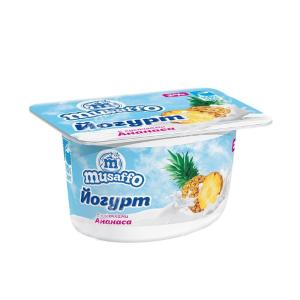Йогурт густой Musaffo Ананас 2% 115г