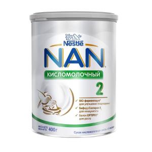 Смесь NAN 2 Кисломолочный c 6м 400г