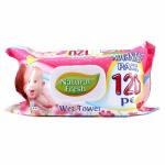 Влажные салфетки Natural Fresh 120шт