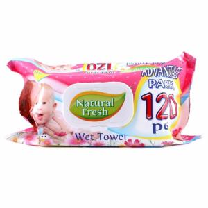 Влажные салфетки Natural Fresh 120шт