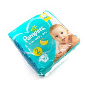 Подгузники Pampers new baby-dry 2 (4-8кг) 27шт