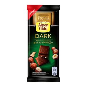 Шоколад Alpen Gold темный с фундуком 85г