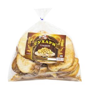 Сухари Сохибов сладкие 250г