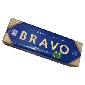 Масло сливочное Bravo 82,5% 500г